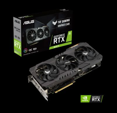 Лот: 17958892. Фото: 1. TUF Gaming GeForce RTX 3070 Ti... Видеокарты