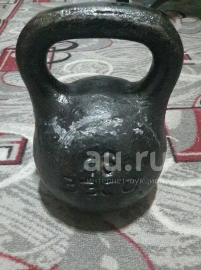 Лот: 25237352. Фото: 1. Гиря 16кг. Гири
