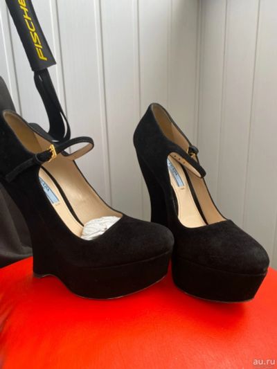 Лот: 15924096. Фото: 1. туфли Prada 37.5р Италия оригинал. Туфли