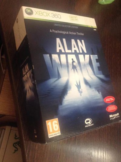 Лот: 4240666. Фото: 1. Alan Wake Xbox 360 limited collector... Игры для консолей