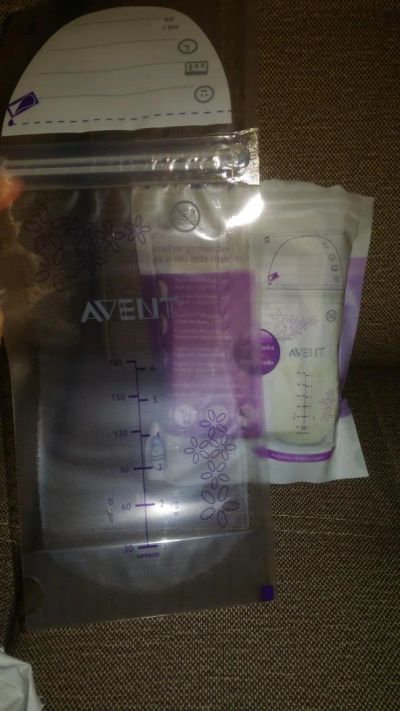 Лот: 9157722. Фото: 1. Пакеты для хранения молока Avent. Всё для кормления