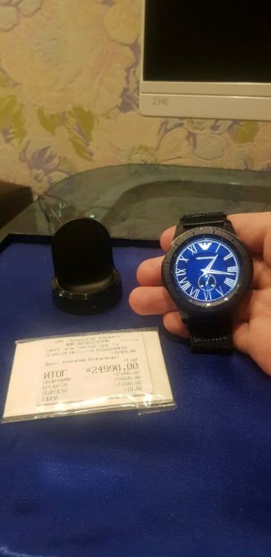 Лот: 12609099. Фото: 1. Часы Samsung Gear S 3. Смарт-часы, фитнес-браслеты, аксессуары