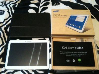 Лот: 5809343. Фото: 1. планшет Samsung Galaxy Tab 4 10... Планшеты