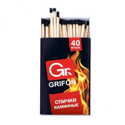 Лот: 12195700. Фото: 1. спички каминные grifon 40шт. Мангалы, грили, коптильни