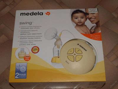 Лот: 5972256. Фото: 1. Молокоотсос medela swing. Всё для кормления