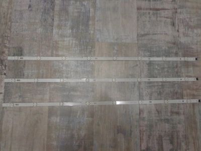 Лот: 17265800. Фото: 1. LCD LED подсветка 43" 8 LED, UF64... Запчасти для телевизоров, видеотехники, аудиотехники
