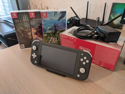Лот: 16668631. Фото: 1. Продам Nintendo Switch Lite черный... Игровые приставки, консоли