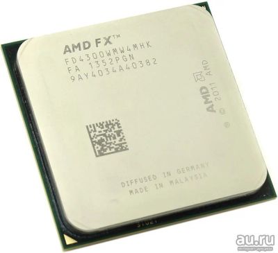 Лот: 9797465. Фото: 1. AMD FX-4300 (FD4300W) 3.8 GHz... Процессоры