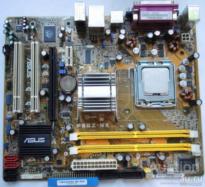 Лот: 13125852. Фото: 1. Материнская плата Asus P5GZ-MX... Материнские платы