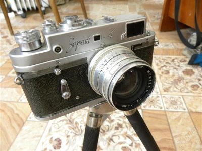 Лот: 1350397. Фото: 1. зоркий 4 + бонус. Плёночные зеркальные