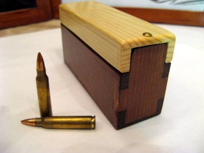 Лот: 4592202. Фото: 1. 223 Remington - карманный пенал... Шкатулки