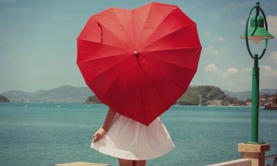 Лот: 22160256. Фото: 1. зонт красный трость. Зонты