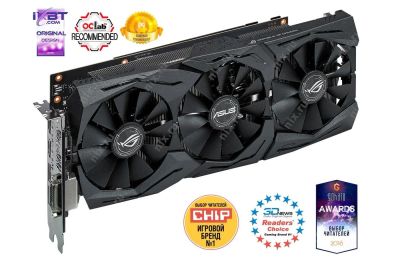 Лот: 11387928. Фото: 1. Видеокарта ASUS GeForce® GTX 1070... Видеокарты