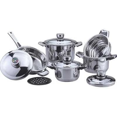 Лот: 3735088. Фото: 1. Набор посуды 10 пр. DeLuxe Bekker... Сковороды и сотейники