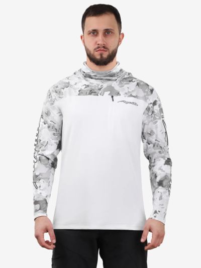 Лот: 25537776. Фото: 1. Джерси с капюшоном и баффом Аquatic... Другое (спортивная одежда)