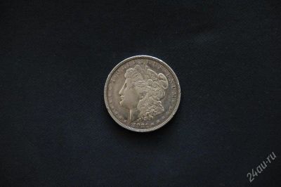 Лот: 1524200. Фото: 1. 1 серебряный доллар 1921 года... Америка