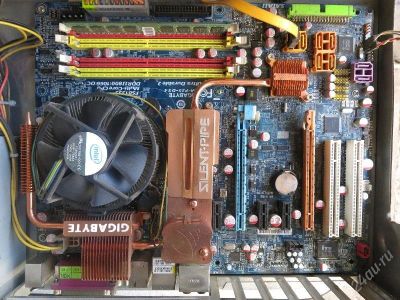 Лот: 2948040. Фото: 1. Gigabyte GA-P35-DS4 (rev. 1.0... Материнские платы