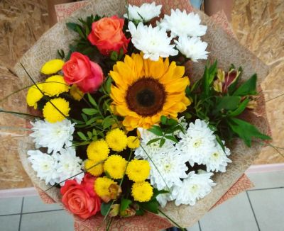 Лот: 8690485. Фото: 1. Букет №2 Доставка цветов в Красноярске. Свежие цветы
