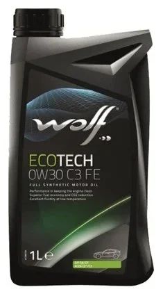 Лот: 16495064. Фото: 1. Масло WOLF ECOTECH 0W30 FE С3... Масла, жидкости