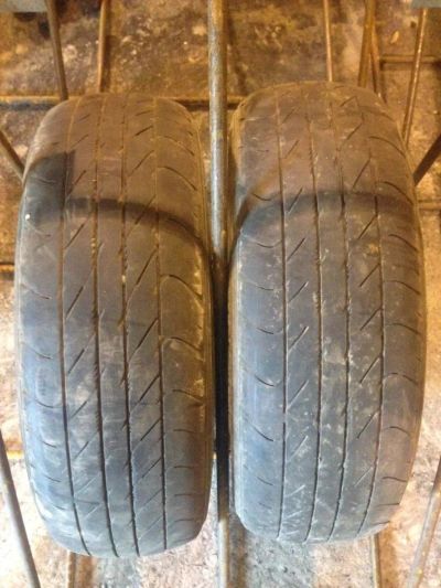 Лот: 10078384. Фото: 1. Два Летних колеса Dunlop Eco ec201... Шины