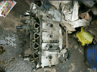 Лот: 13347692. Фото: 1. Двигатель Mazda ZJ Demio в разбор. Двигатель и элементы двигателя