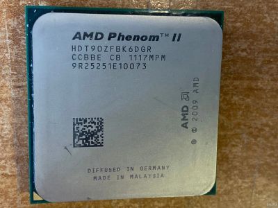 Лот: 15047895. Фото: 1. AMD Phenom II X6 1090T (HDT90ZFBK6DGR... Процессоры
