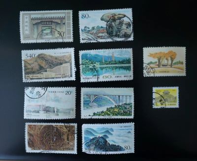 Лот: 11445548. Фото: 1. Марки гашенные, Китай по 1 руб... Марки