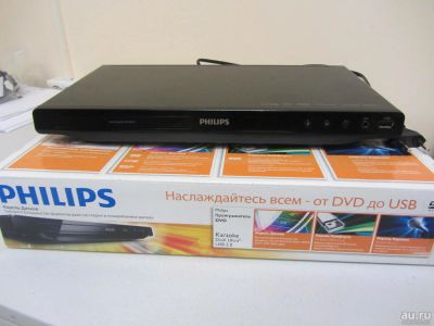 Лот: 9302599. Фото: 1. Player Philips DVP3852К. DVD, Blu-Ray плееры