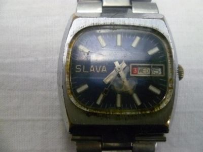 Лот: 3394838. Фото: 1. часы мужские slava. Красноярск