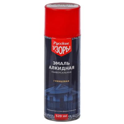 Лот: 24091589. Фото: 1. Эмаль аэрозольная, Русские узоры... Краски, лаки, растворитель