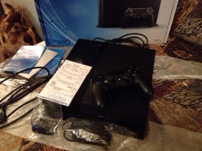 Лот: 5992474. Фото: 1. Sony Playstation 4 500gb на гаранатии... Игровые приставки, консоли