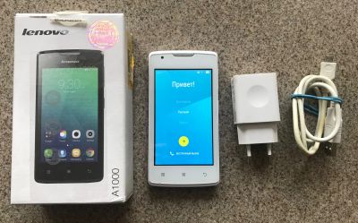 Лот: 18297466. Фото: 1. Телефон Lenovo A1000. Кнопочные мобильные телефоны
