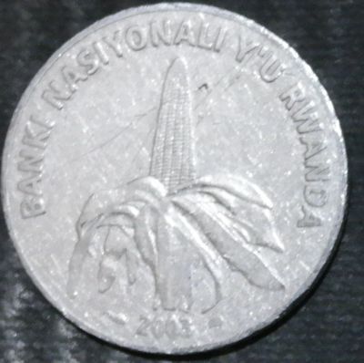 Лот: 14845744. Фото: 1. Экзотика с рубля (20483) Руанда. Остальные страны