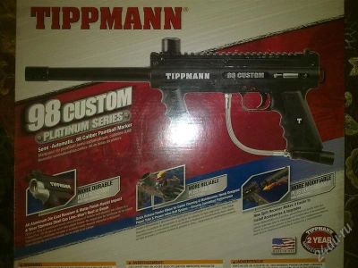 Лот: 2575966. Фото: 1. Пейнтбольный маркер Tippmann 98... Пейнтбол, страйкбол