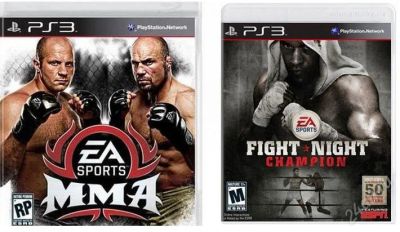 Лот: 1544848. Фото: 1. MMA + Fight Night Champion. 2... Игры для консолей