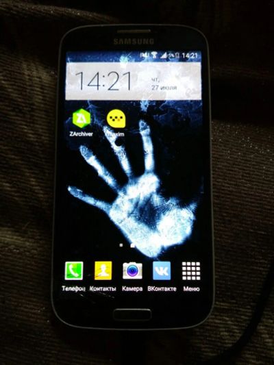 Лот: 9990366. Фото: 1. Samsung galaxy S4 black. Смартфоны