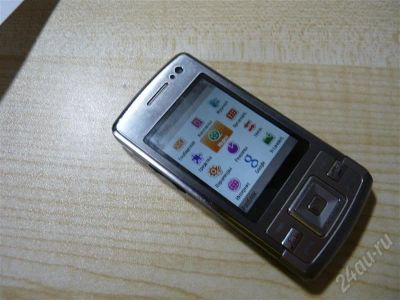 Лот: 463473. Фото: 1. Samsung L 870 TS Titanium Silver... Смартфоны