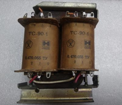 Лот: 25645695. Фото: 1. Трансформатор ТC-90-1. Трансформаторы, катушки