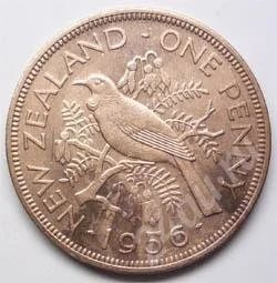 Лот: 197986. Фото: 1. Новая Зеландия. 1 пенни 1956г... Австралия и Океания