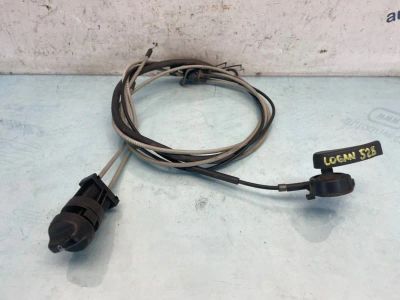 Лот: 24004868. Фото: 1. тросик замка капота Renault Logan... Двигатель и элементы двигателя
