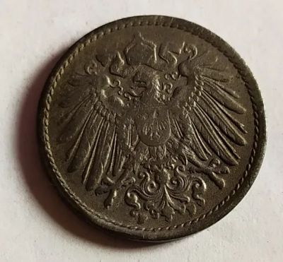 Лот: 25192889. Фото: 1. Германия (Империя) 5 пфеннигов... Германия и Австрия