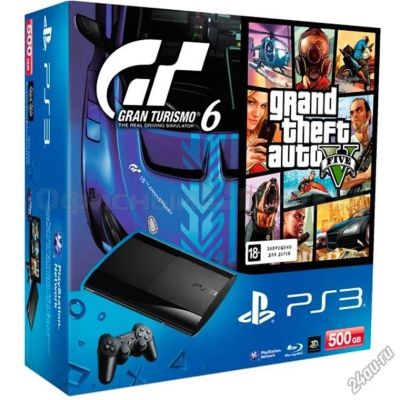 Лот: 5310685. Фото: 1. Sony PlayStation 3 SuperSlim 500GB... Игровые приставки, консоли
