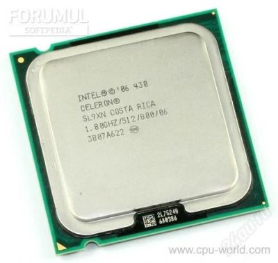 Лот: 3990934. Фото: 1. процессор Celeron 430 1.8 Gz. Процессоры