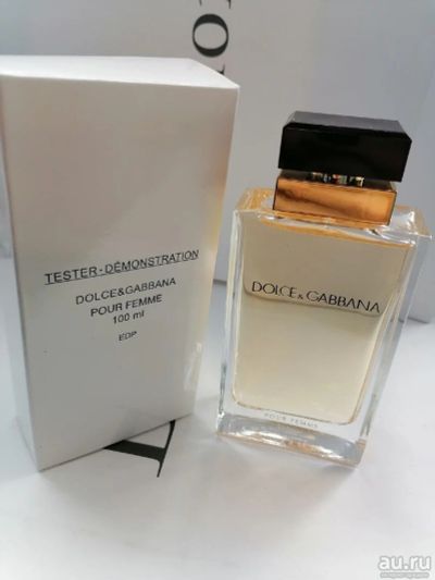 Лот: 9658430. Фото: 1. Tester D&G - Dolce & Gabbana pour... Женская парфюмерия