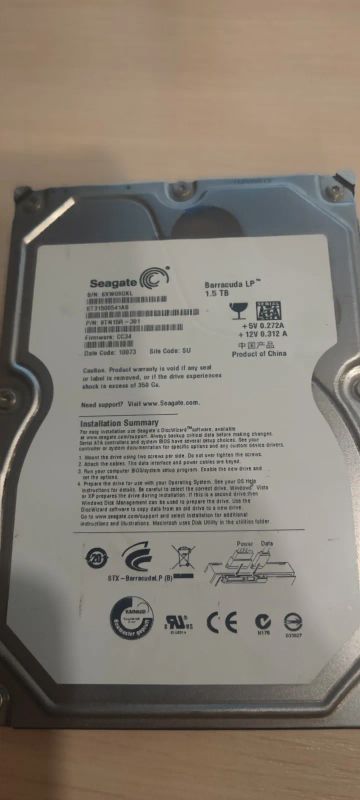 Лот: 19847879. Фото: 1. Seagate. Жёсткие диски (HDD)