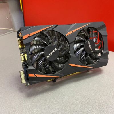 Лот: 16413609. Фото: 1. Видеокарта Gigabyte Radeon RX460... Видеокарты