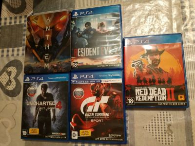 Лот: 13951714. Фото: 1. Диски PS4. Игры для консолей