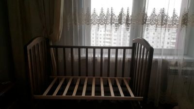 Лот: 12705241. Фото: 1. Кроватка. Детские кровати и кроватки