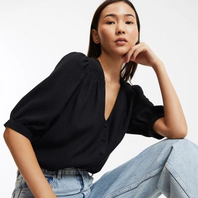 Лот: 24991657. Фото: 1. Блузка LaRedoute. Другое (одежда, обувь, галантерея)