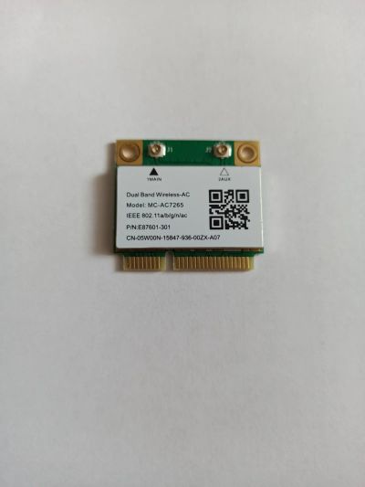 Лот: 17637158. Фото: 1. Wi-Fi модуль, адаптер Intel MC-AC7265... WiFi, Bluetooth адаптеры
